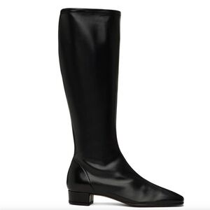 BY FAR Edie Black Heeled Boots